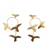 Boucles d'oreilles Colombes
